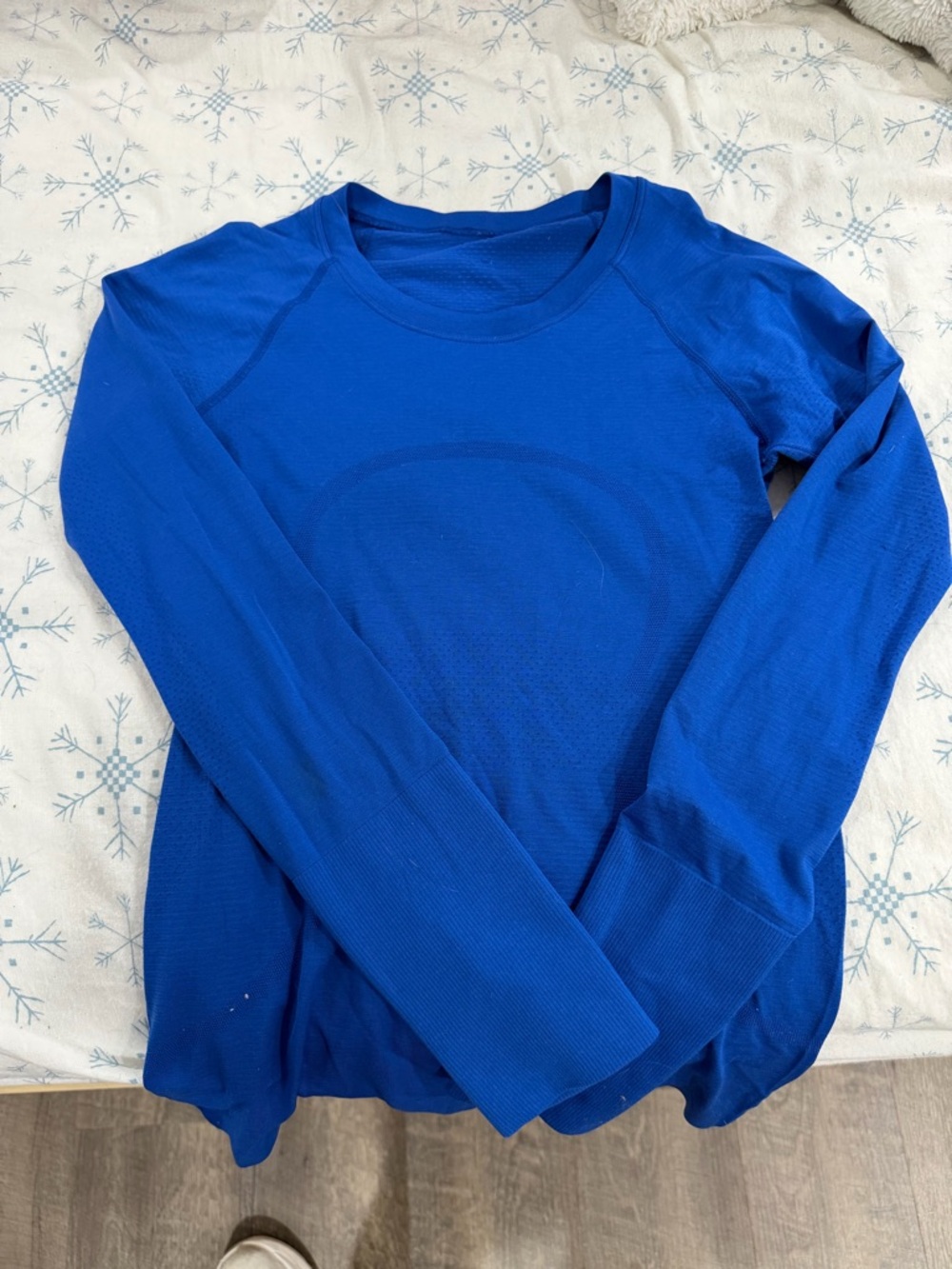 lululemon athletica Long Sleeve Tee - Royal Blue